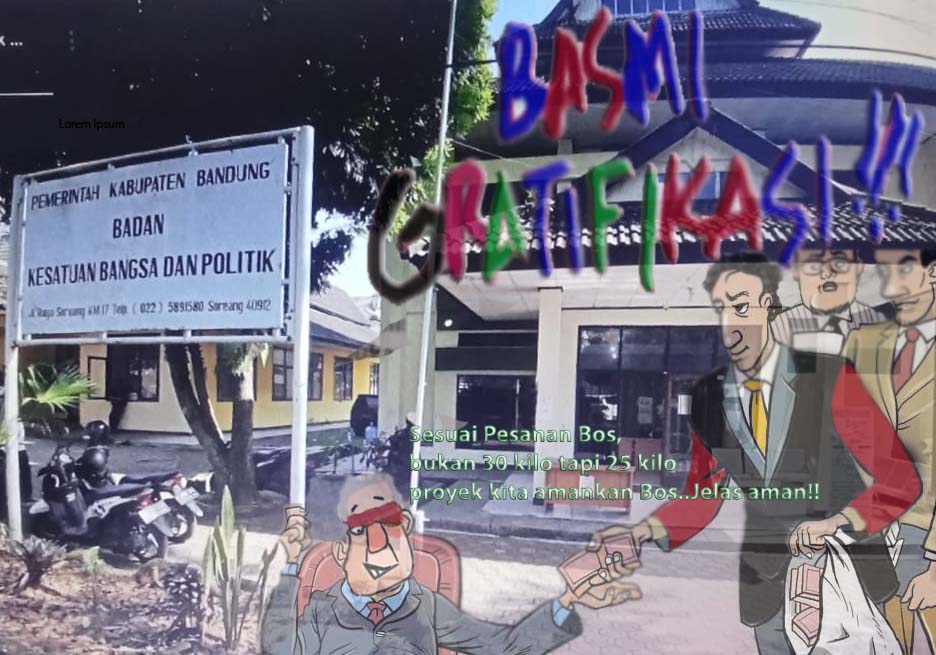 Ilustrasi Kesbangpol TWA Oknum Pejabat Tinggi Kesbanpol Kab. Bandung Janjikan Proyek Isapan Jempol Alias Bodong